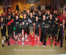 6th WEEKS FINISHED Wednesday 15th FEB  - Well done #teamProKick (pictured here) at the 6th night of Level 2 ProKick kickboxing sparring