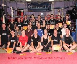 It was a special grading day for at the ProKick school of kickboxing excellence as student moved to the next level.