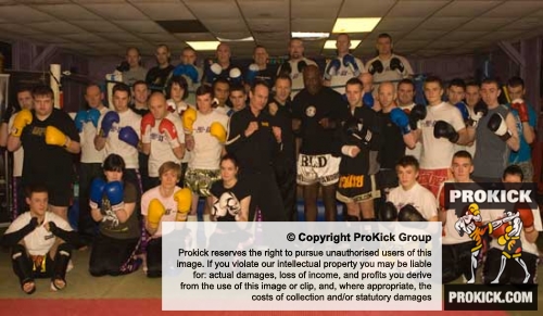 Fight legend Ernesto Hoost was back in Belfast teaching his Style of kickboxing - Mr Hoost was also in Galway on Sunday taking a class at Ken Horan's gym