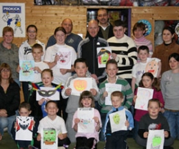 Some of the Kids who entered the comptition along with their parents