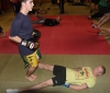 oProKick fighters and boot camp attendees Karl McBlain and Darren McMullan on the final morning of Billy's Boot Camp