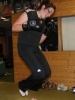 ProKick boot camp attendee Lauren Donnelly working hard on the final morning of Billy's Boot Camp