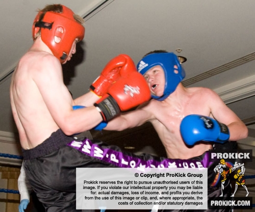 Waterford's little dynamo Dylan Moran counters Kicks from David Bird from the Bash n Mash