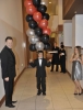 Killian Emery, son of former world Full-Contact champion Carl Emery has some fun at the Bash nMash - but he's no 'Balloon Head'