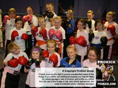 Kickboxing Mad girls win everything at the ProKick gym. Happy faces!
