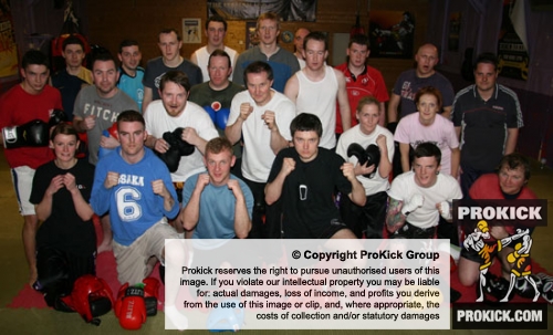 23 members signed up for the new 6 week kickboxing sparring course at the ProKick Gym