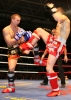 One of Northern Ireland’s brightest kickboxing hopes Barrie Oliver (Right) in action in an international event