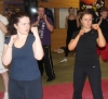 Some more of ProKick's latest beginners working hard in the second week of the beginner's course.