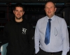 R.B.A.I teachers Michael Titterington and Gary Hamilton pleased with the students' performances