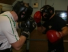 Action from todays sparring at Eastside boxing club