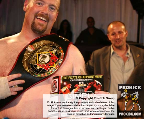 Big James Gillen lifted the Malta Cup world challenge belt in Malta the Big guy said anything is possible when you train hard, and I did that's why I won.