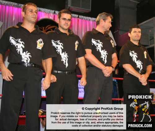 WKN officials for the event Malta Vs the World - more photographs will follow