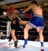 Gary Hamilton in previous Kickboxing action - now he will compete in the dangerous Muay Thai division on October 19 in Italy