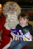 Riley meets his other - hero Father Christmas