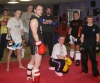 some of the ProKick Motley-Crew who will step into the ring over the next couple of weeks after a hard sparring class.