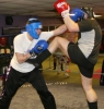 Sparring action from week 6