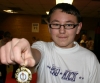 Proud Dale wins a medal for Shadowboxer of the day