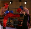 Robert McNeil (N. Ireland) Vs Hakim Benhounette (Switzerland)  - The Swiss fighter Hakim lands a good back kick