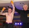 A Happy Gary Fullerton says it all as he wins by stoppage in the third round