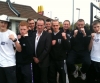 The Prokickers stop off at McDonald's on their way to Waterford