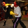 ProKick members Stephen Dempsey and Declan O'Reilly sparring on the last week of ProKick HQ's beginner sparring course.