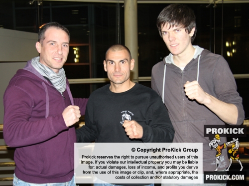 The Maltese team relax at the Hilton Hotel on Friday night after the weigh ins.