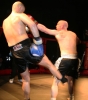 Stuart Jess andPat McEvoy in action