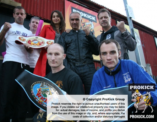 We are ready said some of the Kickboxing Belters outside the ProKick Gym in Belfast ahead of the Brawl on the Wall event