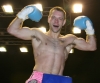 Gary hamilton is delighted after winning his first Muay Thai bout by KO