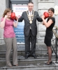 There’s no stopping the Ken Horan promotion wagon as his team met with the Mayor of Galway Padraig Conneely,