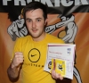 Well done on passing your yellow belt - Aaron Davidson got his Yellow Belt