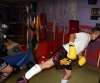ProKick member Stephen Dempsey sparring on night 2