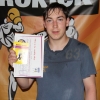 Well done to Andrew Barber for making the grade at the ProKick grading day