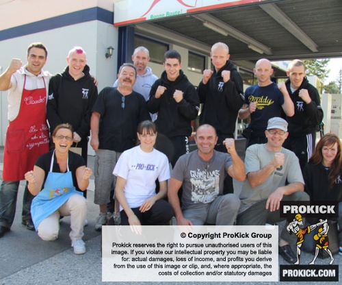 The ProKick select fighters arrived in Switzerland today