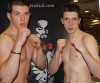 Face off as Mark Baird (ProKick NI) got ready to take on Colin O’Leary (Wolfpack Kickboxing Athlone)