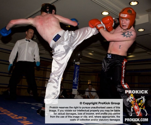 Mikey Shields Winner Points (Scotland) Vs Sean Barrett (Waterford) the match was over 3 x 2 min rounds