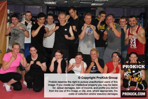 A New fitness class ProKick Style Kicked off at the Kickboxing School of excellence