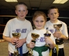 ProKick's three competition winners Jake McCready, Morgan Buchanan and Marshall Neill