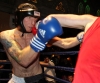 ProKick's Darren McMullan covers up against Philip Ryan during their boxing fight in Kilkenny
