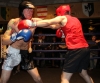 ProKick's Darren McMullan trading hard punches with Philip Ryan during their boxing fight in Kilkenny