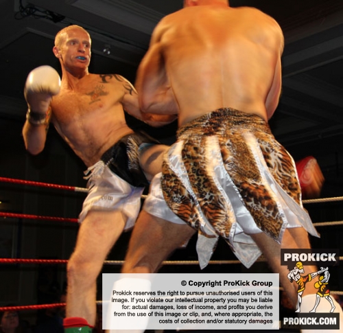 ProKick's Darren McMullan Throwing Hard Roundhouse Kick