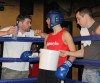 Kilkenny Boxing Academy's Daniel Michalski in his corner with Diarmaid O'Sullivan and the Kilkenny boxing Academy team.