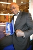 K1 Superstar 'Mr Perfect' Ernesto Hoost with His Lifetime Achievement award presented to him by the Prokick Group