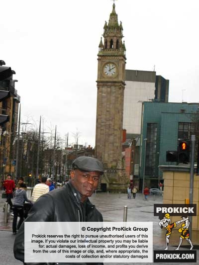 City center Belfast - Mr Perfect arrived in Belfast on a Whistle-Stop-Tour and has just enough time to take in a few of the sights