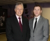 Northern Ireland First Minister Peter Robinson wished East Belfast rising kickboxing star Johnny Smith all the best