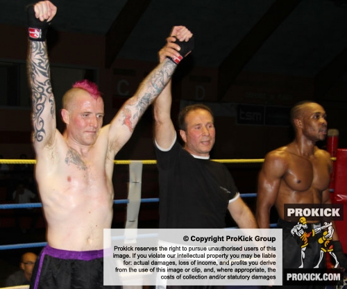 Gary Fullerton feeling elated after his 1st round KO victory
