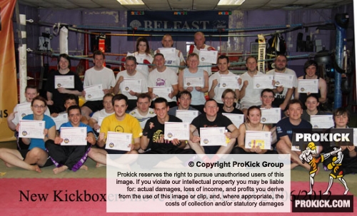 Well done all - This afternoon's grading was only for the ProKicker endeavouring to move to yellow and orange which is the 1st and 2nd levels in kickboxing ProKick style