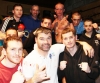 Kilkenny Boxing Academy head coach and event promoter Diarmaid O'Sullivan poses for a shot with the ProKick team