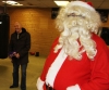 Alex McGreevy, sports journalist and PR personality waiting in the background to see if he was on 2011's Naughty Or Nice list