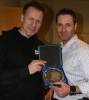 ProKick Kickboxing Instructor of the Year - Eddie Salmon with ProKick's head coach Billy Murray